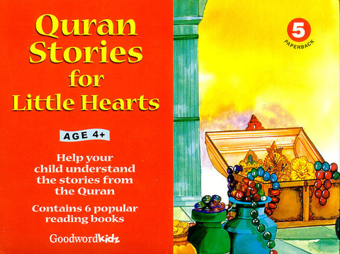 Quran Stories for Little Hearts Gift Box - 5 (6 PB Books)